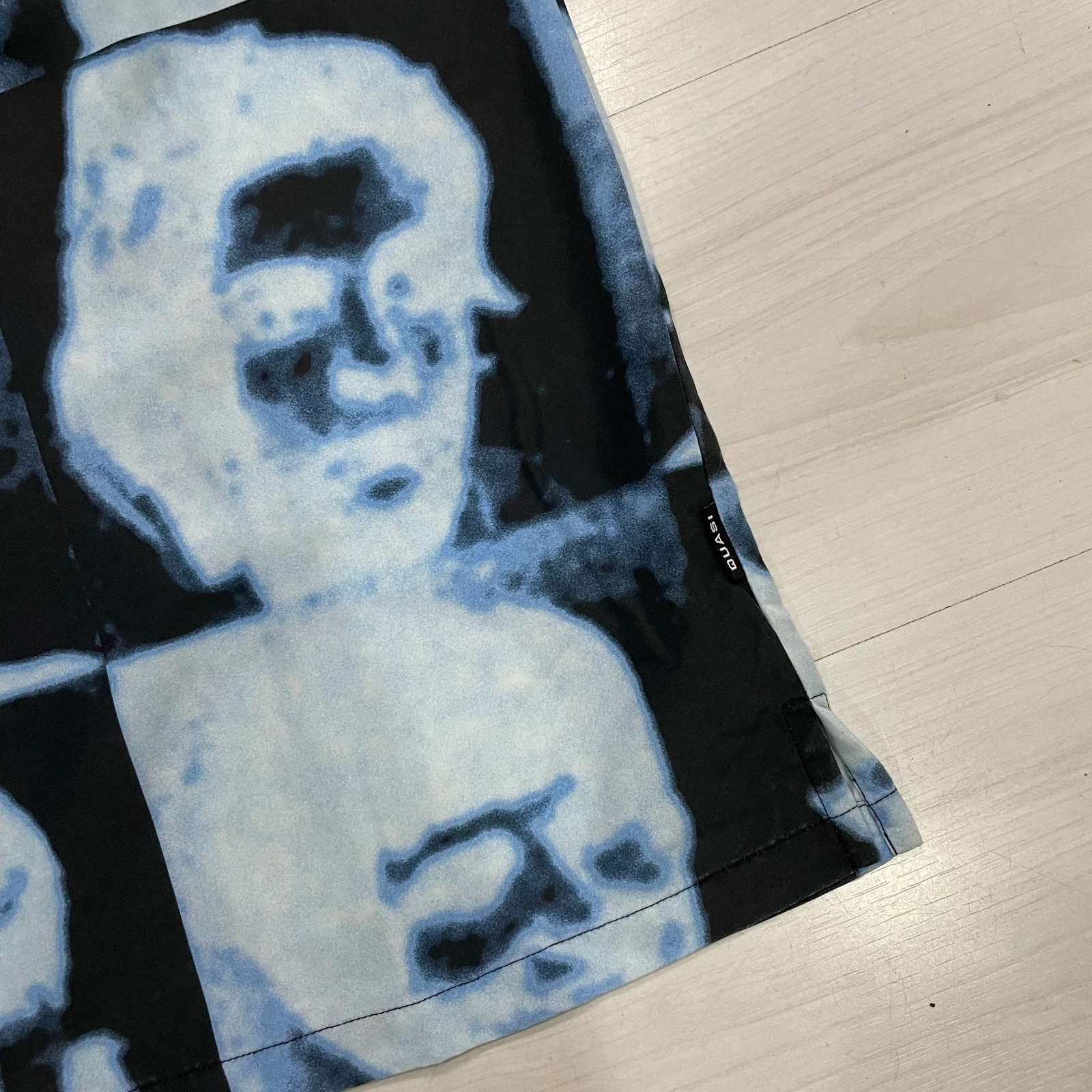 Quasi Skateboards - Guise buttom Up Shirt (Blue) – photo 3